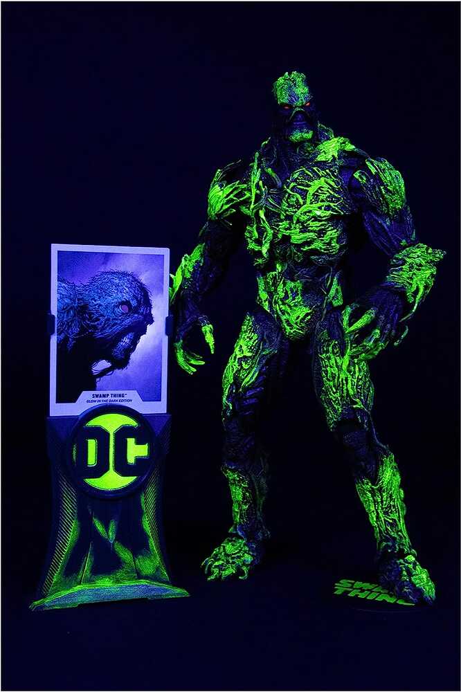 McFarlane Glow In The Dark Swamp Thing Amazon Exclusive Toys Statues