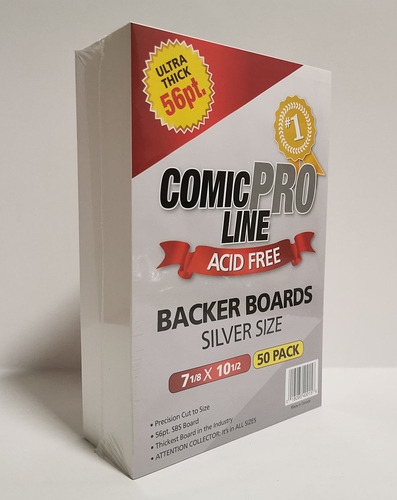 E. Gerber Full-Back Current Comic Book Backing Boards 6 3/4 x 10 1/2