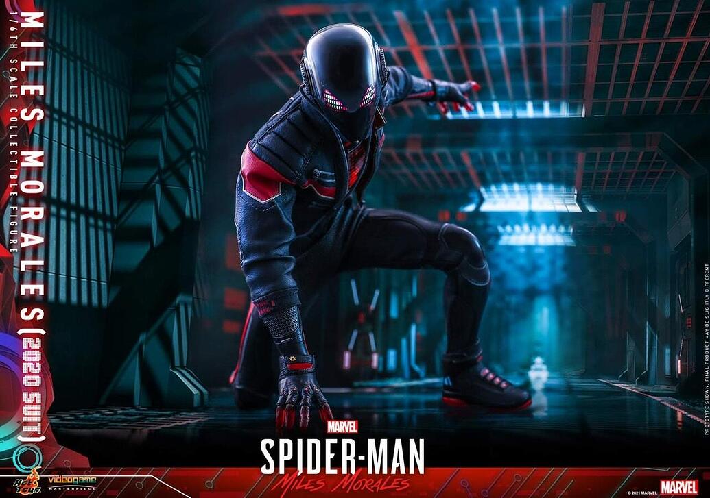 Hot Toys Announce Miles Morales 2020 Suit Figure From Ps5 Game Toys Statues And Action Figures