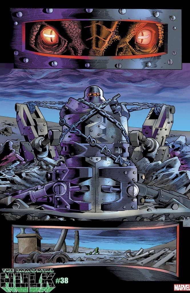 View Immortal Hulk 39 Spoiler Variant Background