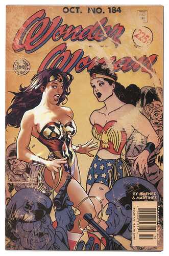 Wonder Woman 184 NEWSSTAND Adam Hughes cover