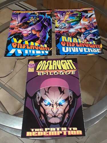Onslaught: X-Men / Marvel Universe / Epilogue #1 (1996) Mark Waid / Adam Kubert 1 of 12