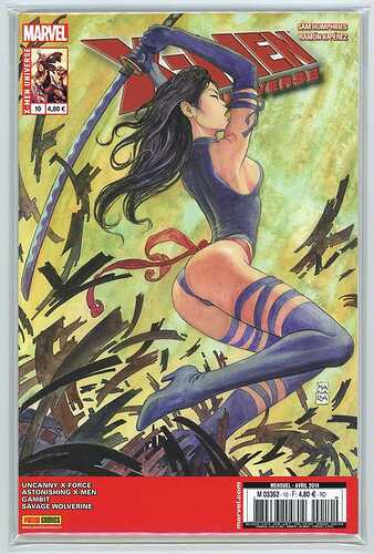 XMen Universe Euro Psylocke Milo Manara