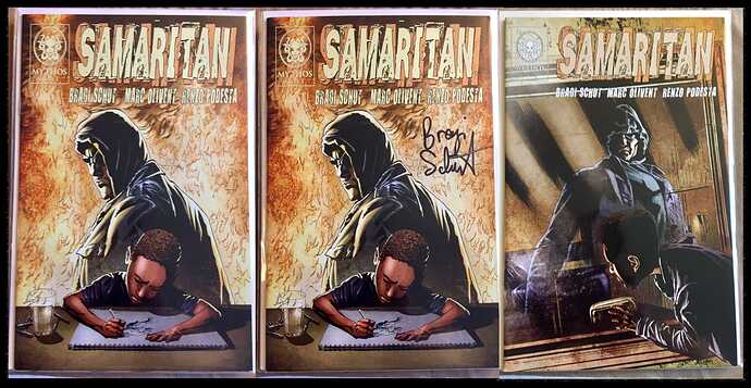 SAMARITAN #1, #1 Signed, #2 003