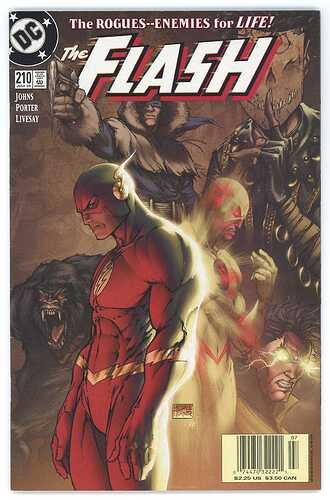 The Flash 210 NEWSSTAND edition Michael Turner cover