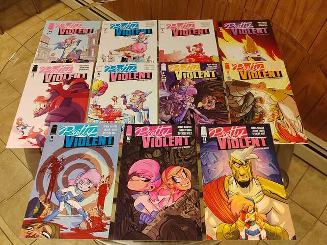 Pretty Violent #1-11 Complete Series (Image 2019) Derek Hunter / Jason Young 1 of 24