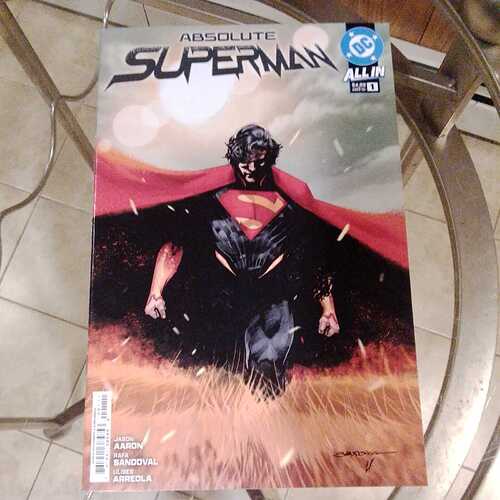 Absolute Superman #1 1st Print (DC 2024) Jason Aaron / Rafa Sandoval 1 of 18