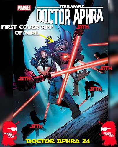 First Cover Appearance Miril Star Wars Doctor Aphra 24