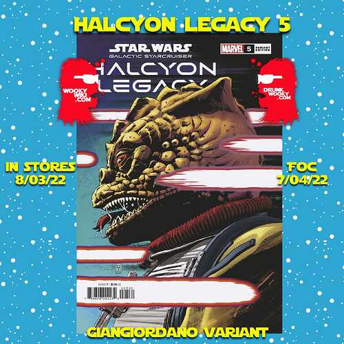Halcyon Legacy 5 Giangiordano Variant Bossk - Updated