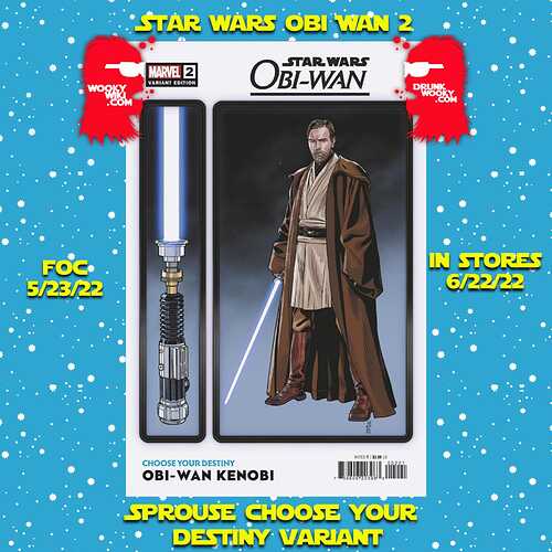 Star Wars Obi Wan Choose Your Destiny Sprouse Variant