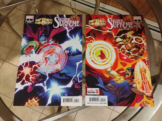Infinity Warps: Soldier Supreme #1b & 2 (Marvel 2018) Gerry Duggan / Adam Kubert 1 of 20