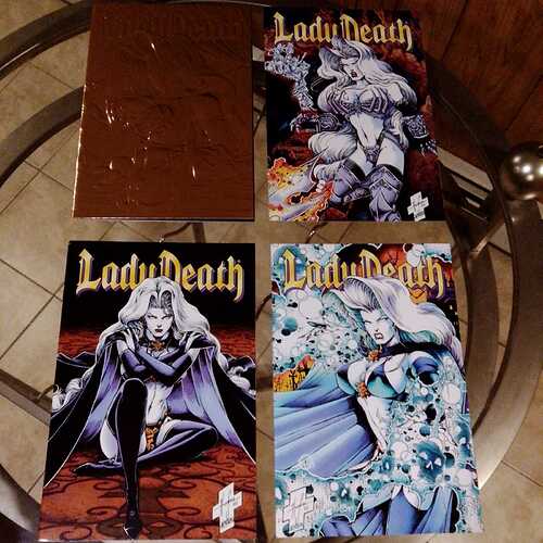 Lady Death: The Odyssey #1 2 3 4 (Chaos! 1996) Brian Pulido / Steven Hughes 1 of 21