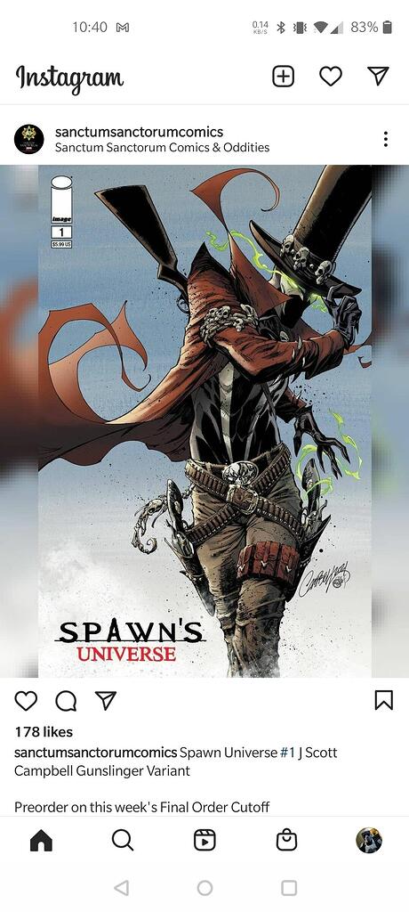spawn universe comics