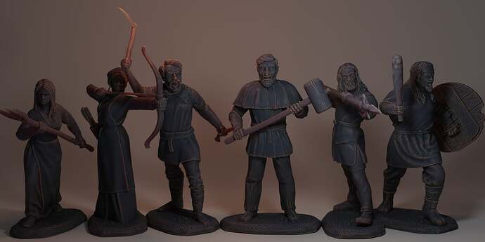 Armed Saxons
