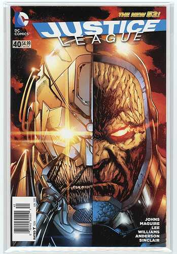 Justice League 40 1st Grail Newsstand Copy 1
