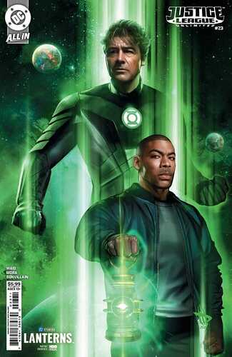 HBO Lanterns On DC Comics Green Lantern/Justice League Variant Covers