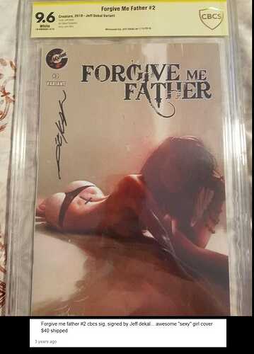 Forgive me father 2 DEKAL CBCS