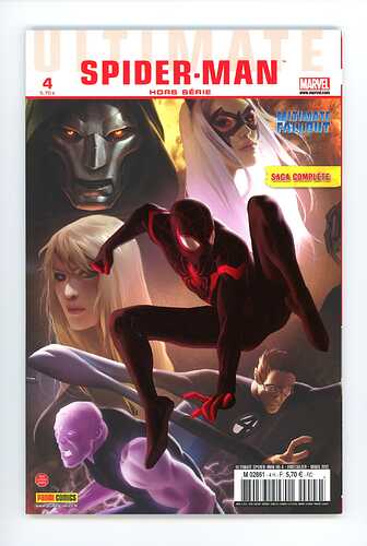 Ultimate Spiderman 4 FRENCH edition 1st app of MILES MORALES Copy 2
