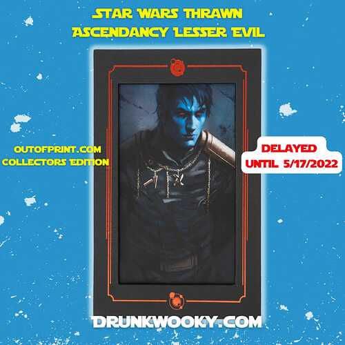 Thrawn Out Of Print Lesser Evil