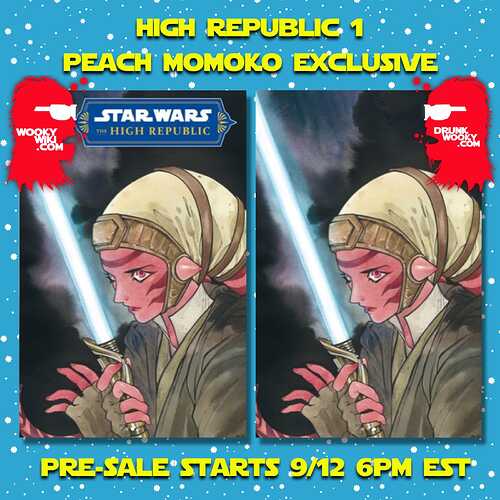 Star Wars The High Republic 1 2022 Peach Momoko Virgin Variant Insta