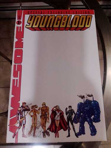Youngblood #1 Special Exclusive Edition (Awesome 1998) Alan Moore / Steve Skroce 1 of 17