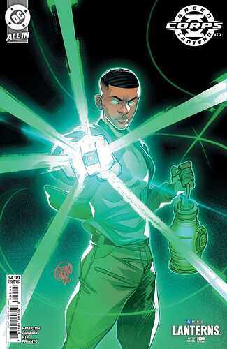 HBO Lanterns On DC Comics Green Lantern/Justice League Variant Covers