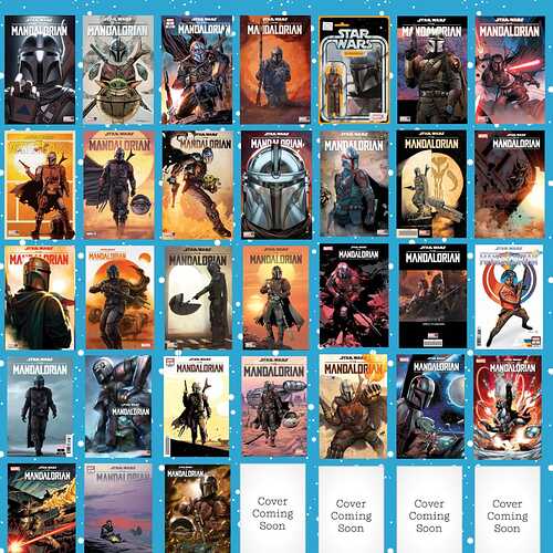 Star Wars The Mandalorian Comic Series All Covers Variants and Where to Buy Instagram 2