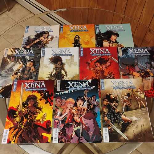 Xena: Warrior Princess #1-10 Complete Series (Dynamite 2018) Meredith Finch 1 of 23