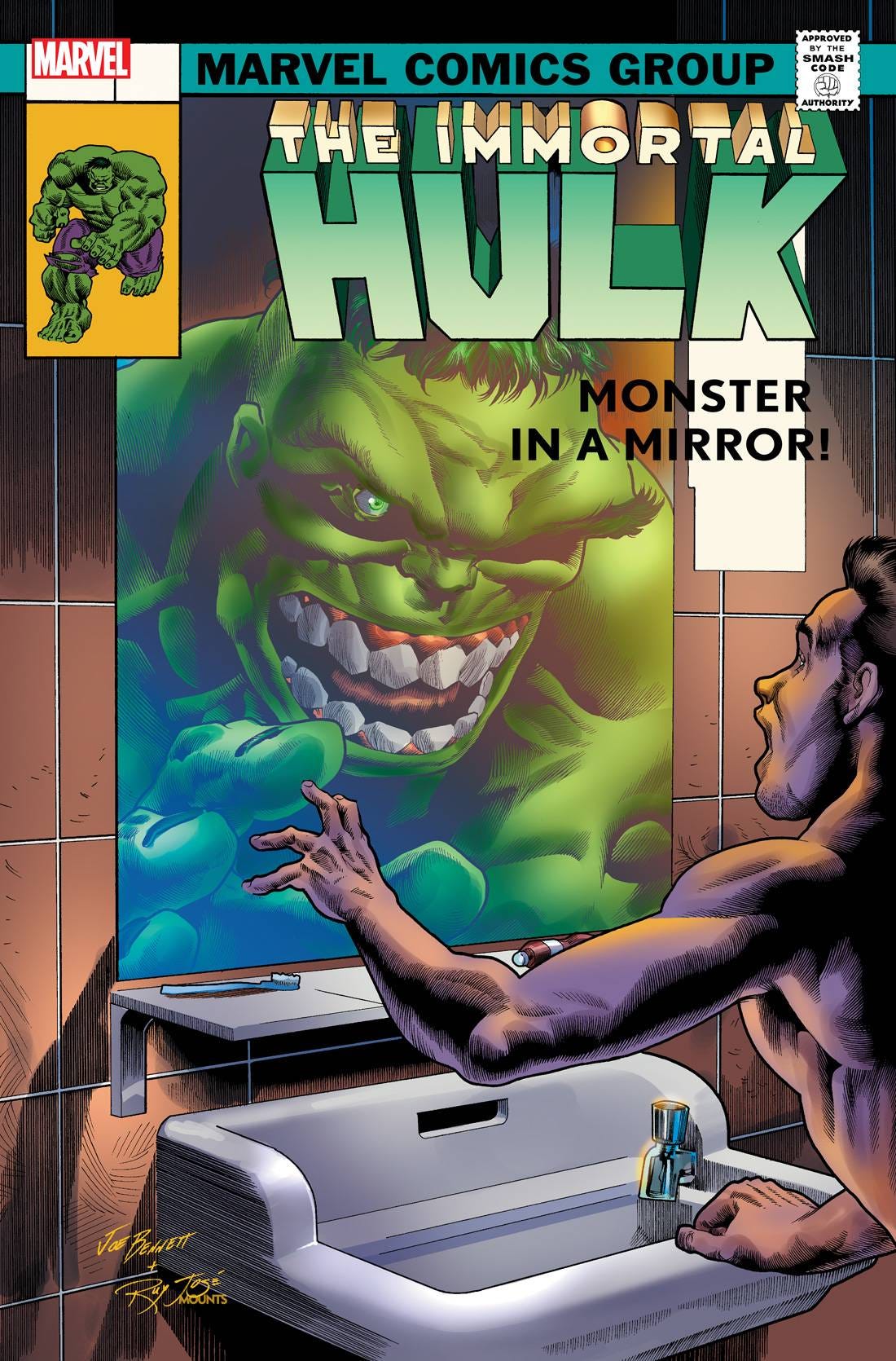 Immortal Hulk #45 (Bennett Homage Variant)