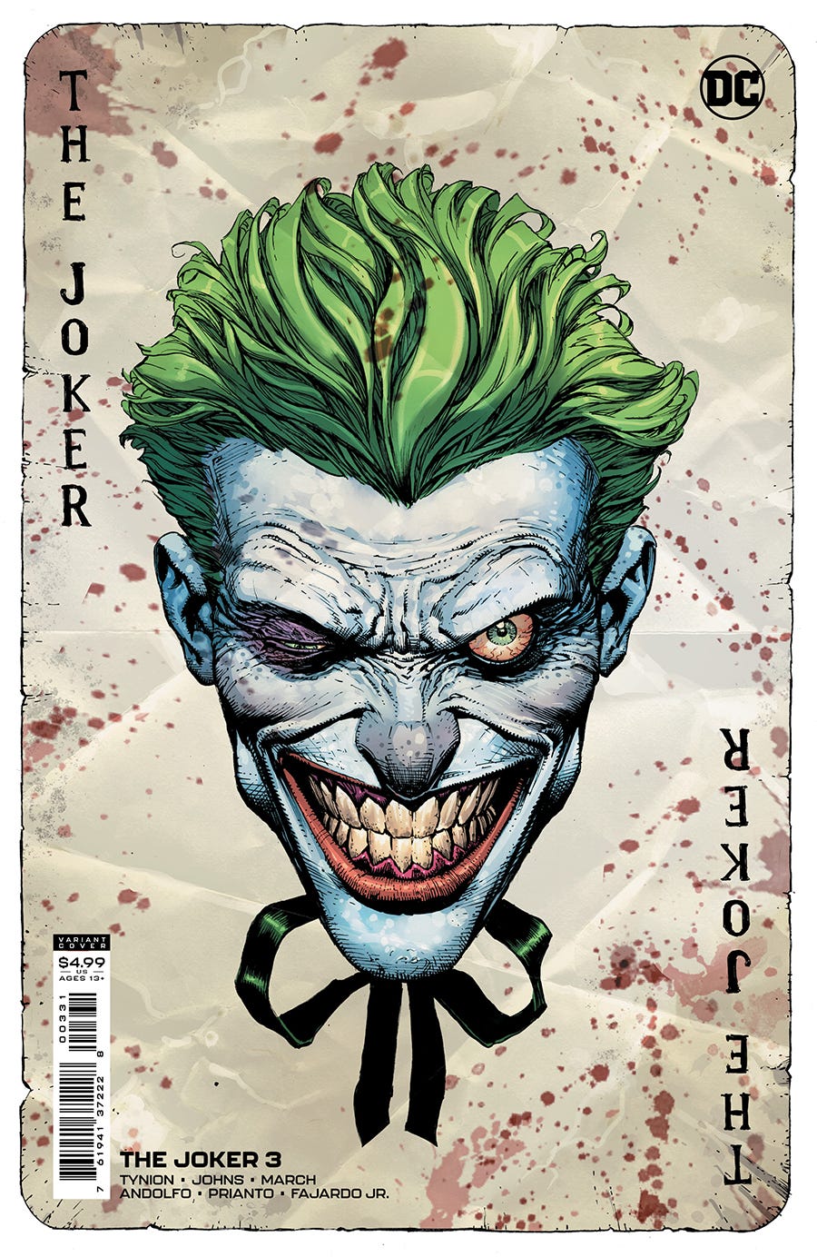 Joker #3 (Cover B - David Finch Variant)