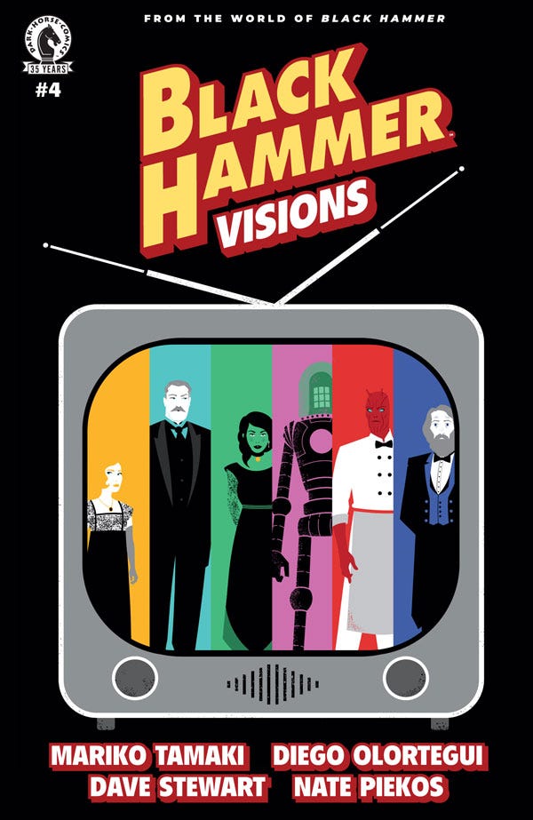 Black Hammer: Visions #4 (Patricia Martin Variant Cover)