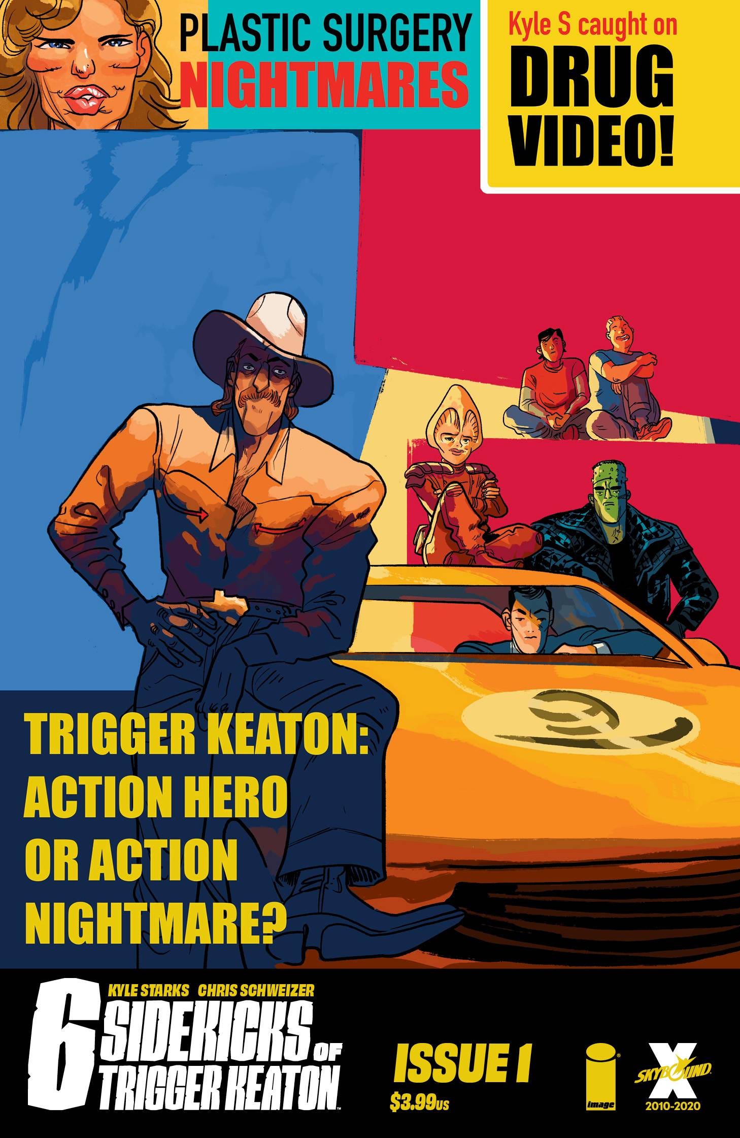 Six Sidekicks of Trigger Keaton #1 (Cover B - Henderson)