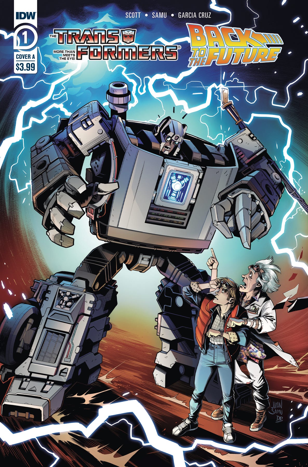 Transformers Back to Future #1 (of 4) (Cover A - Juan Samu)