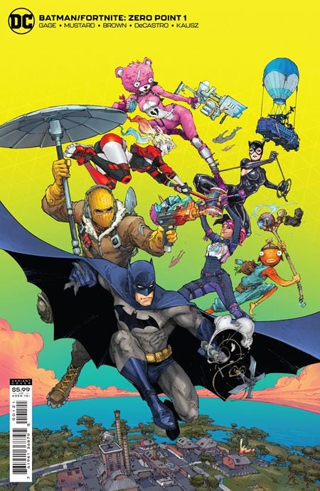 Batman Fortnite Zero Point #1 (Kenneth Rocafort Card Stock Variant)