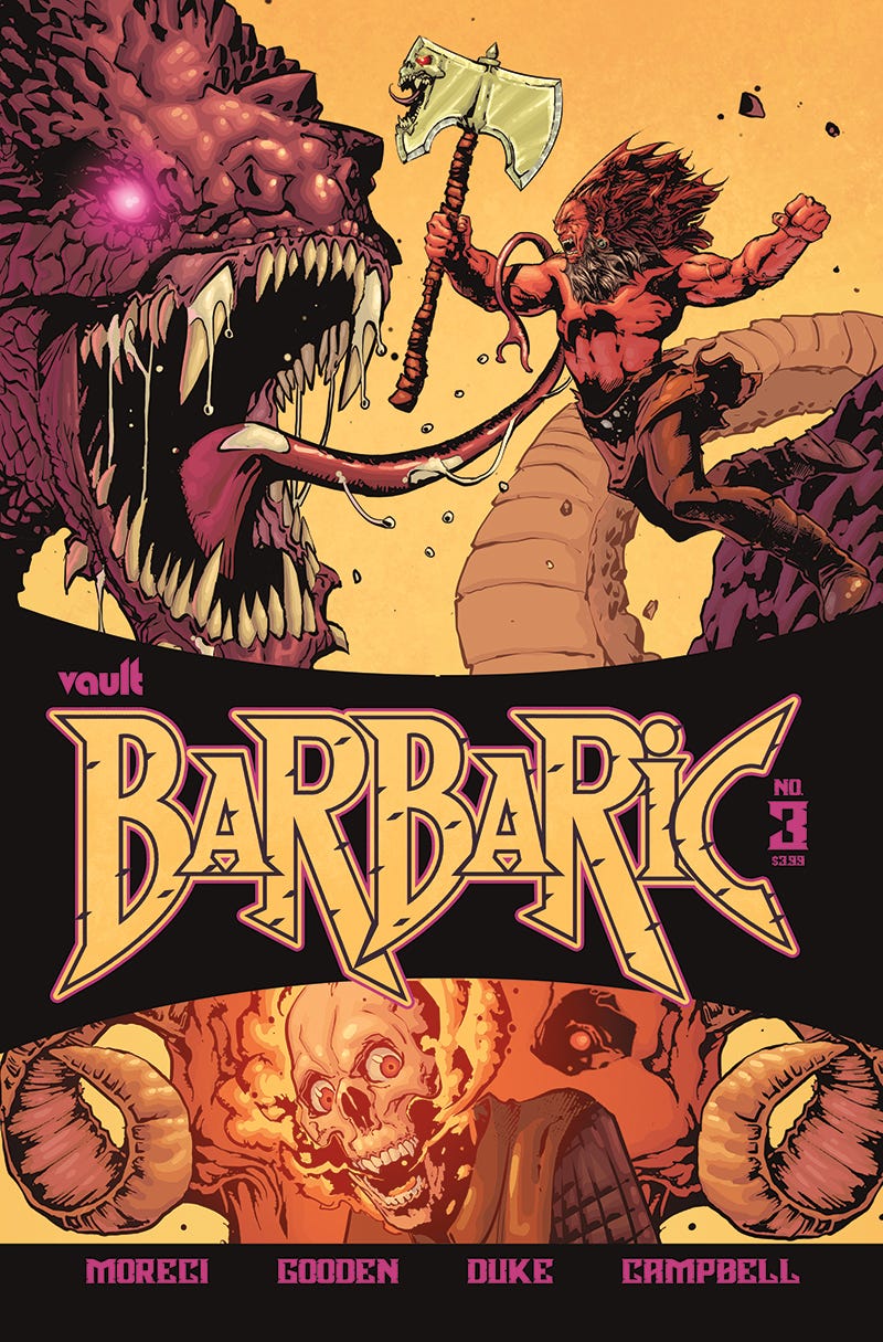Barbaric #3 (Cover A - Gooden)