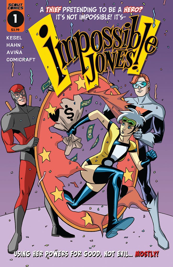 Impossible Jones #1 (of 4) (Cover A - Hahn & Kesel)