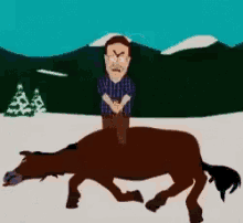horse-dead