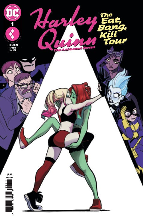 Harley Quinn the Animated Series the Eat Bang Kill Tour #1 (of 6) (Cover A - Max Sarin)