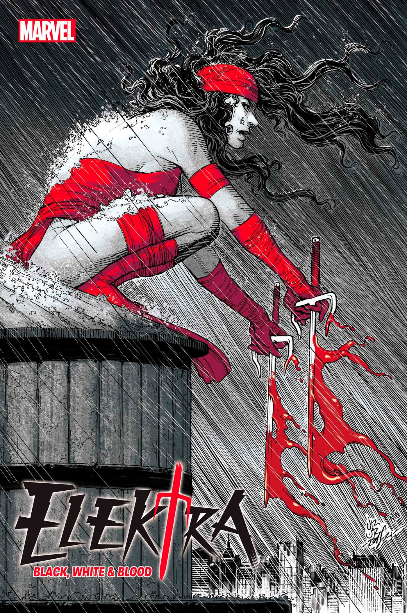 Elektra Black White Blood #1 (of 4)