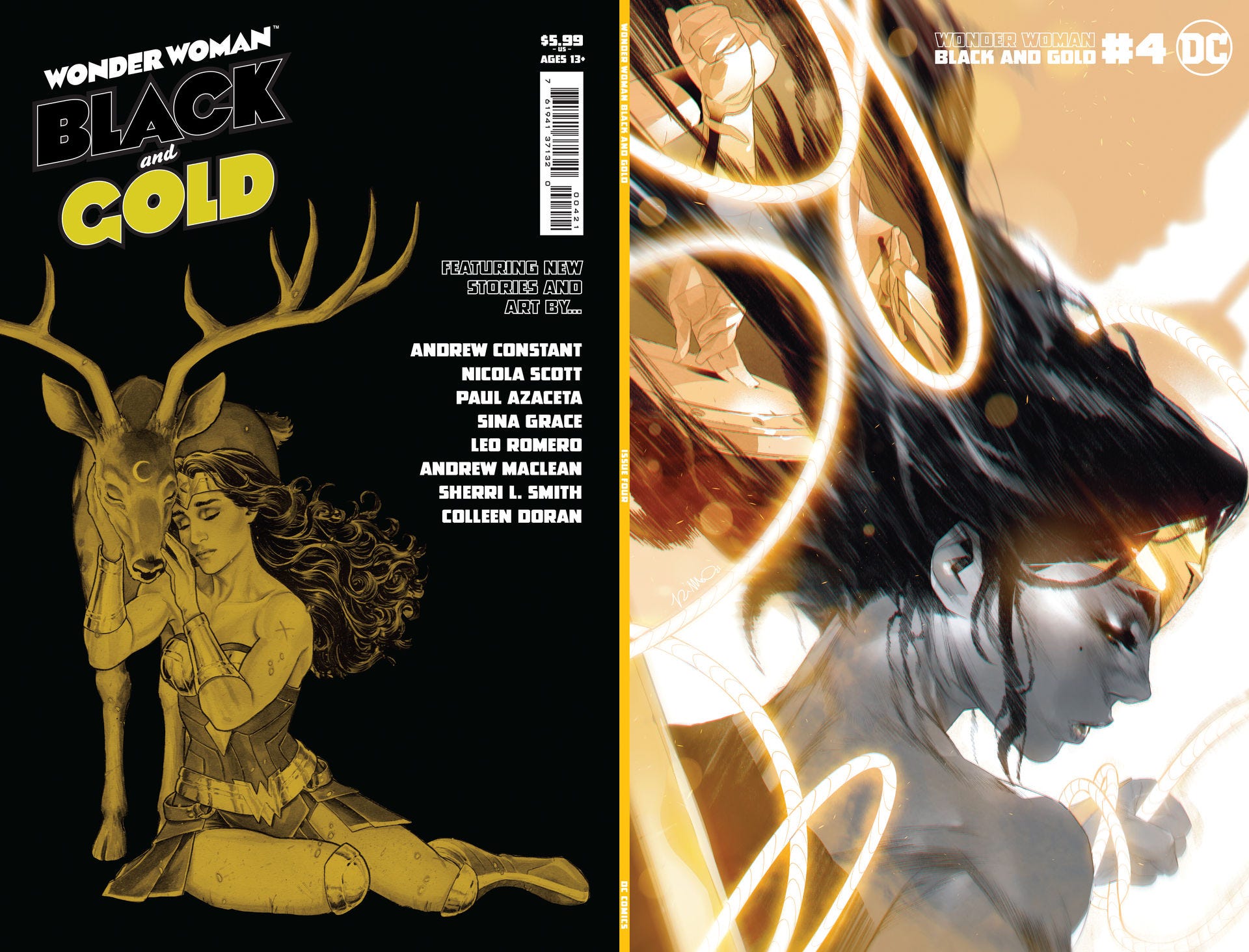 Wonder Woman Black & Gold #4 (of 6) (Cover B - Joshua Middleton Variant)