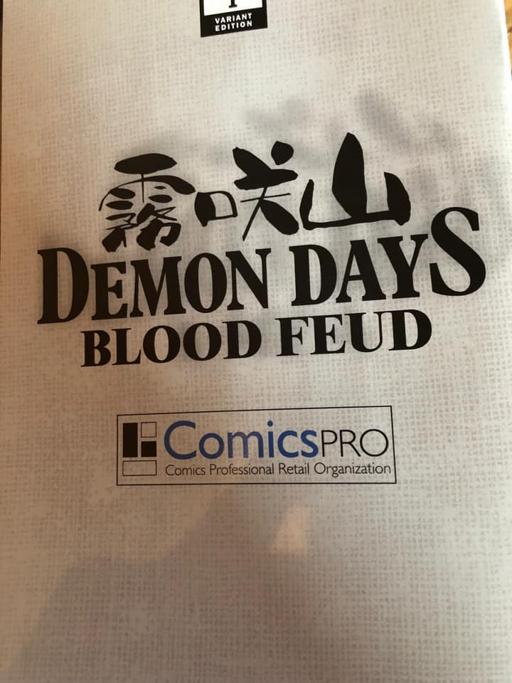 Demon Days Blood Feud #1 Peach Momoko Variant - Hot series 1st