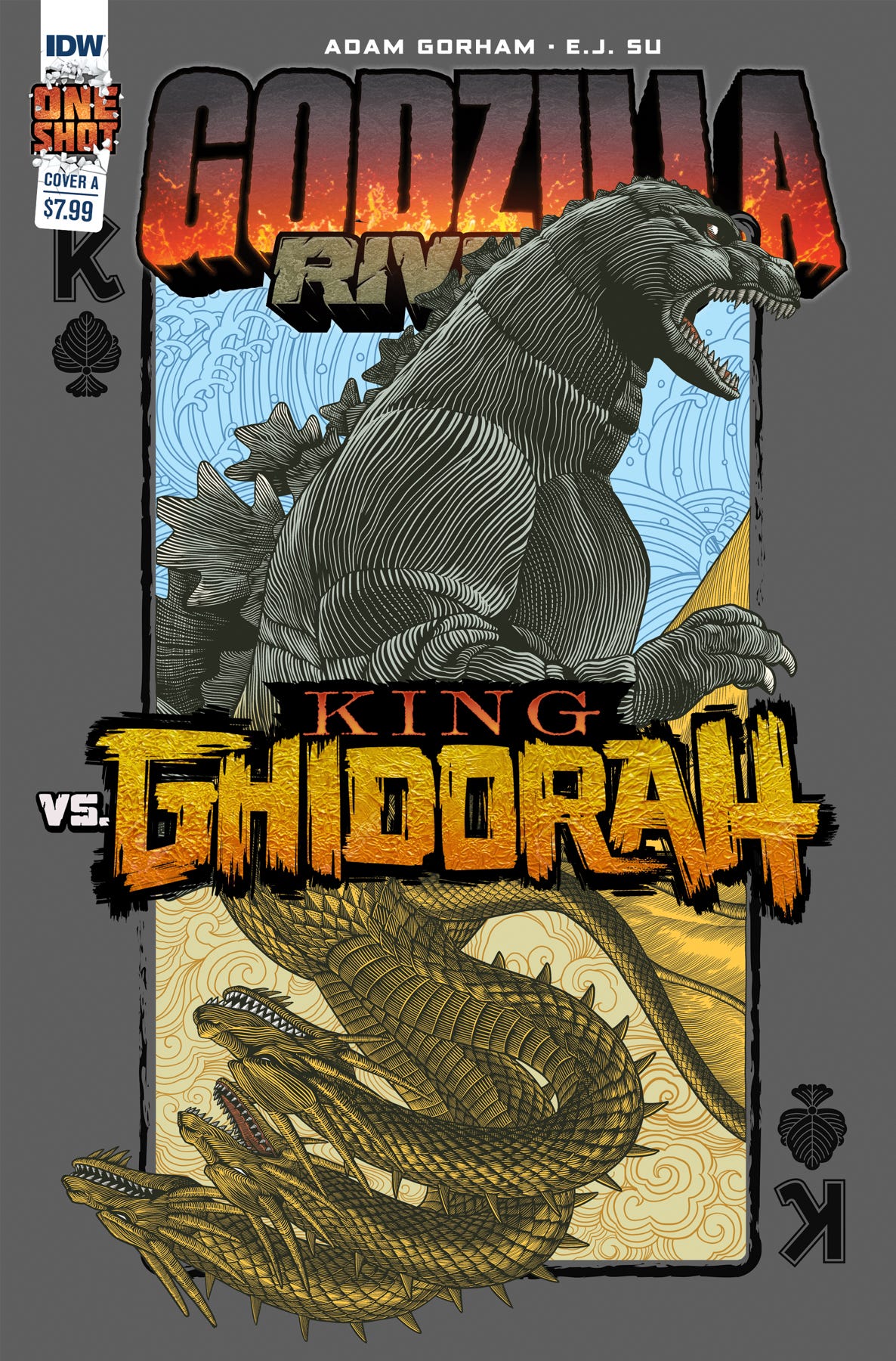 Godzilla Rivals vs King Ghidorah Oneshot #1 (Cover A - Su)