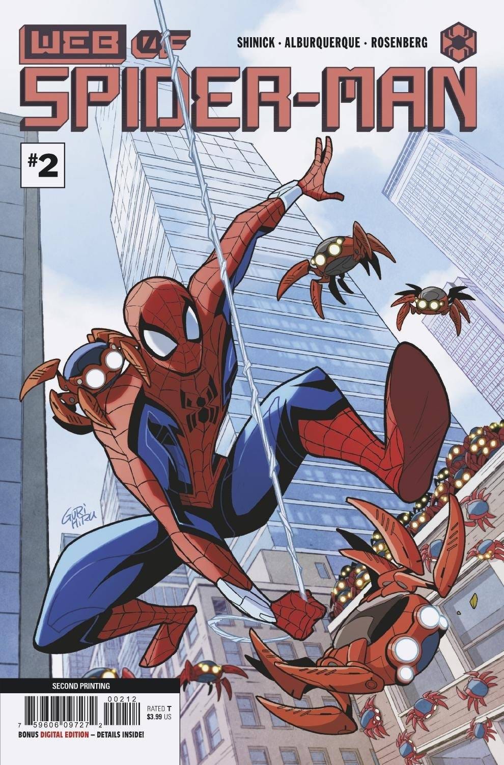 W.E.B. of Spider-Man #2 (of 5) (2nd Ptg Gurihiru Variant)
