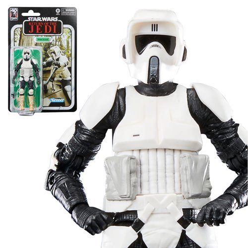 Star Wars The Black Series Return of the Jedi 40th Anniversary 6-Inch Biker Scout Action Figure