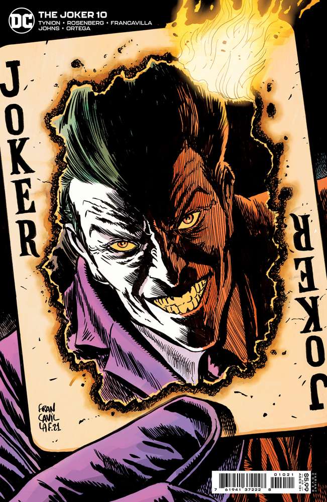 Joker #10 (Cover B - Francesco Francavilla Variant)
