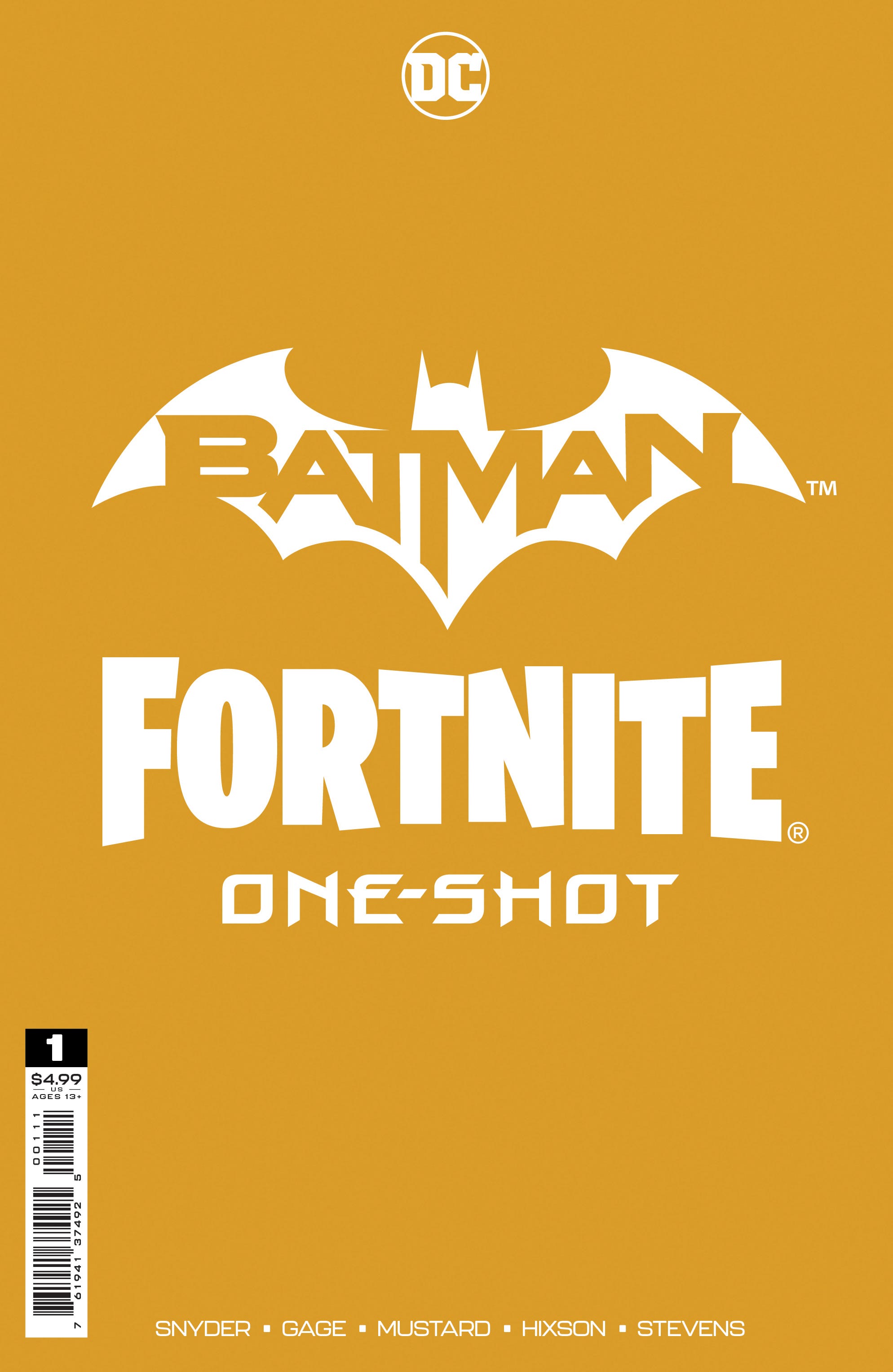 Batman Fortnite Foundation #1 (Cover A - Greg Capullo & Jonathan Glapion)