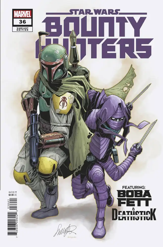 Star Wars Bounty Hunters #36 Larocca Boba Fett Death Stick V