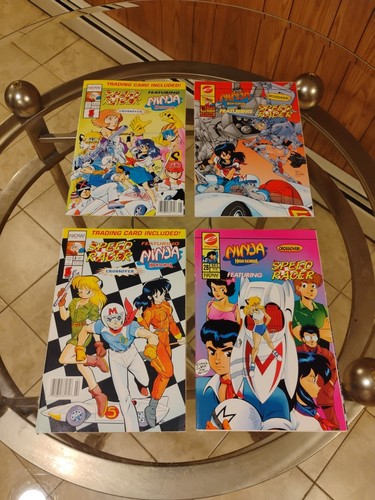 Speed Racer / Ninja High School #1 & 1b / #2 & 2b (Eternity/NOW 1993) Crossover