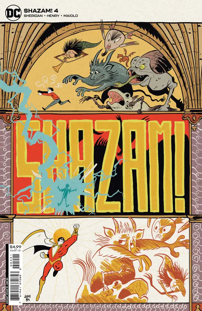 Shazam #4 (of 4) (Cover B - Will Murai Card Stock Variant)