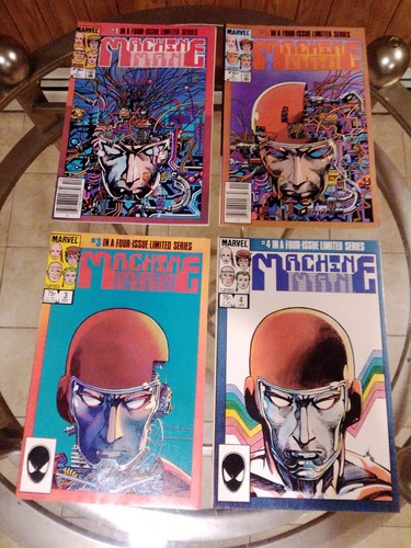 Machine Man #1-4 (Marvel 1984 1 2 3 4) Tom DeFalco / Barry Windsor-Smith